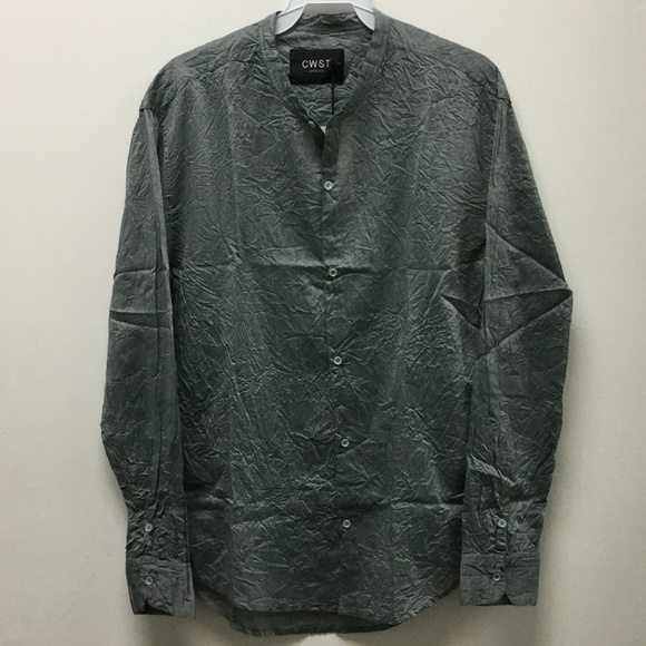 CWST MEN BUTTON DOWN SHIRT